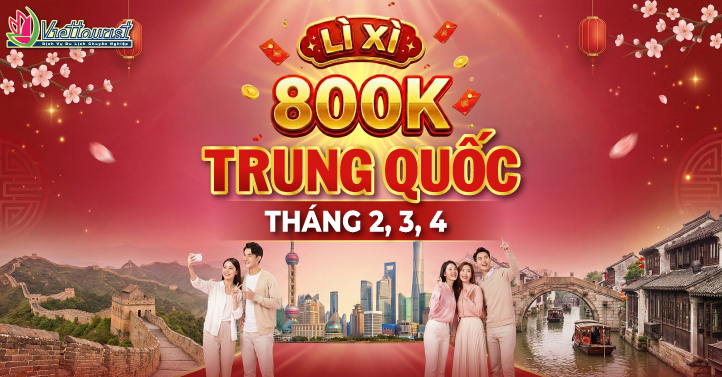 Tour Trung Quốc trong tháng