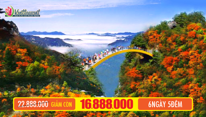 Tour du lịch Thần Nông Giá - Núi Võ Đang Sơn - Kỳ quan thế giới Đập Tam Hiệp - Nghi Xương 6N5Đ