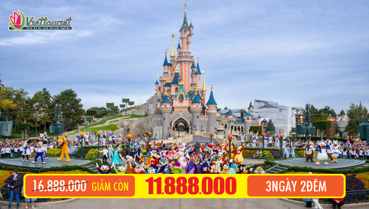 Du lịch Hongkong 4sao 3N2Đ trọn gói gồm vé máy bay - VIP TOUR Disneyland + Đại Nhĩ Sơn