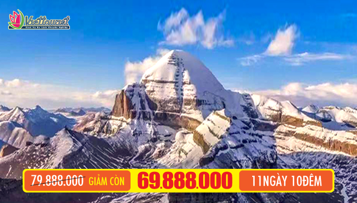 Du lịch Tây Tạng - Núi Kailash linh thiêng nhất thế giới & Đỉnh Everest - Hành trình Lhasa - Shigatse - Tingri  - Everest - Saga - Zhanda - Darchen - Kailash - Manasarova Lake 11 ngày