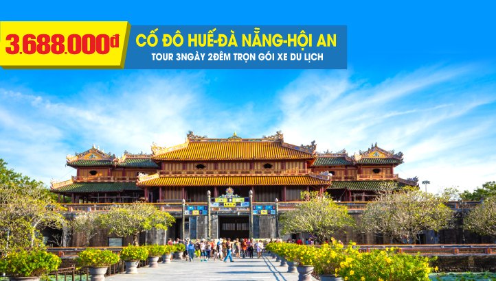 Tour Huế - Đà Nẵng - Bà Nà - Hội An 3N2Đ - Trải nghiệm khách sạn Golden Bay dát vàng đạt nhiều kỷ lục