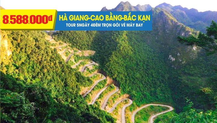 Tour du lịch Hà Giang - Cao Bằng - Bắc Kạn - Lũng Cú - Đồng Văn - Đèo Mẻ Pía - Thác Bản Giốc - Hồ Ba Bể - Hà Nội