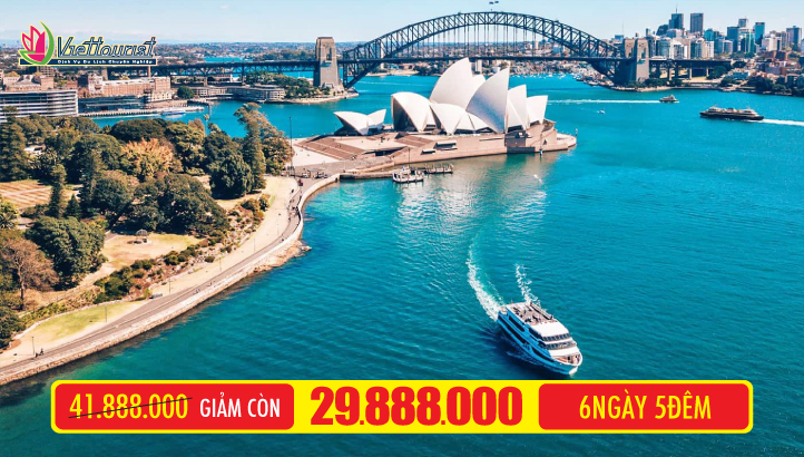 Tour lễ 2/9 Úc liên tuyến Sydney – Melbourne 6N5Đ