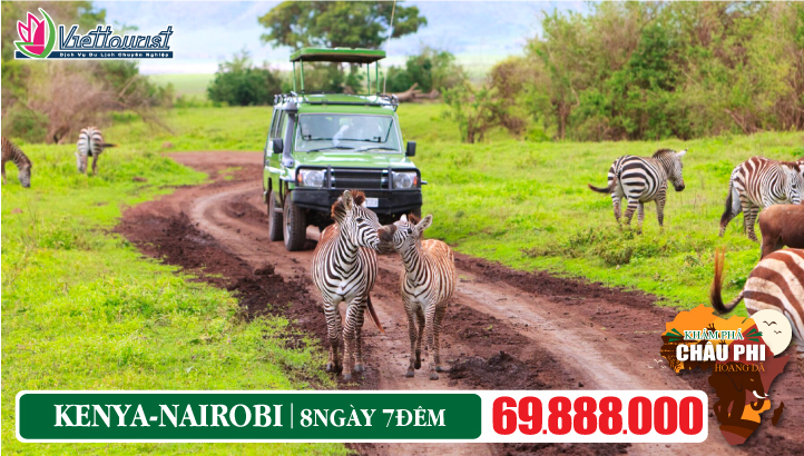 Du lịch Kenya 8N7Đ - khám phá Châu Phi Safari hoang dã - Masai Mara - Nakuru Lake - Samburu