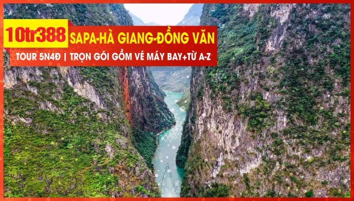 Tour Tết Dương Lịch Sapa - Hà Giang - Đông + Tây Bắc Liên Tuyến 5N4Đ