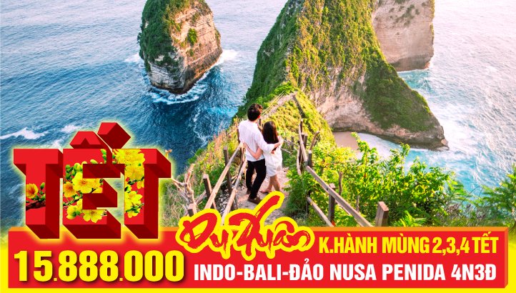 Tour Tết Nguyên Đán -  BALI - INDONESIA 4N3Đ -TẶNG VIP TOUR ĐẢO NUSA PENIDA