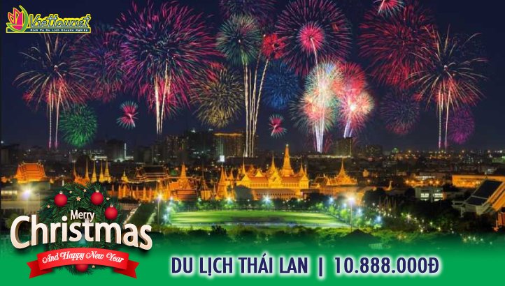 Tour Thái Lan Tết Dương Lịch