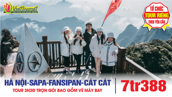 HÀ NỘI - SAPA - FANSIPAN 3N2Đ