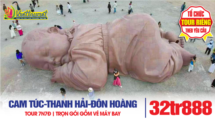 Tour du lịch Con đường tơ lụa | CAM TÚC – THANH HẢI 7N7Đ Đôn Hoàng - Hang Mạc Cao - Địa Mạo Đan Hà - Hồ Thanh Hải - Hồ Chaka – Tây Ninh