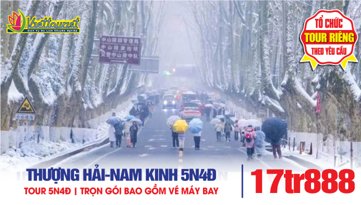 Tour du lịch Thượng Hải - Nam Kinh - Ô Trấn | Tour NO SHOPPING 5N4Đ - Khách San 5SAO