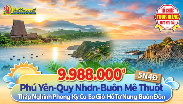 Tour du lịch Hè-Hồ Tà Đùng - Hạ Long trên Cao Nguyên 