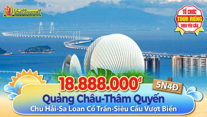 Tour Du lịch Hè Hong Kong | Chu Hải | Quảng Châu | Thẩm Quyến 6N5Đ