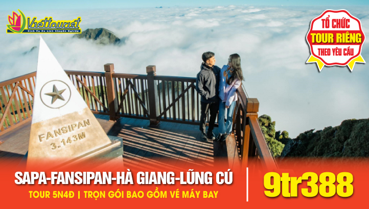 SAPA - HÀ GIANG - PHÚ THỌ 5N4Đ