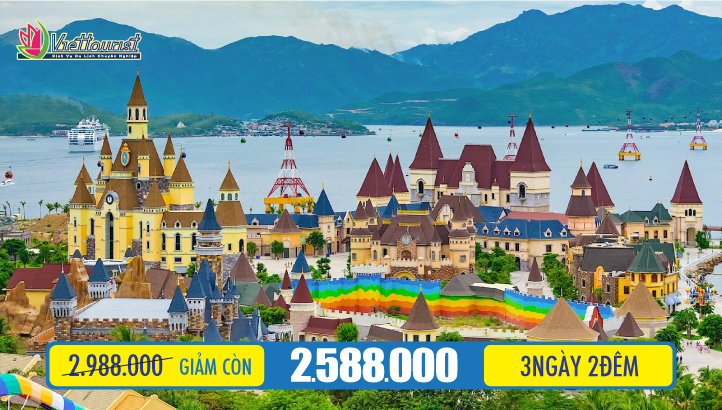 TOUR DU LICH NHA TRANG - VIPTOUR VINWONDER - VEGA CITY 3N2Đ