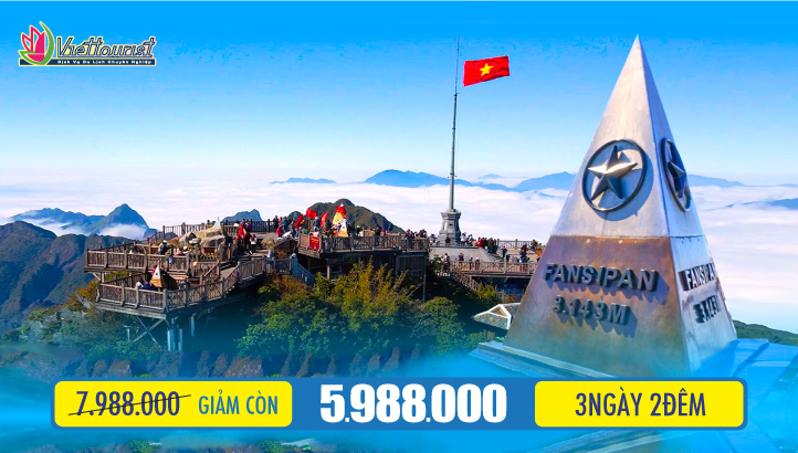 Tour du lịch Sapa  - Bản Cát Cát - VIP tour chinh phục Fansipan - Hà Nội