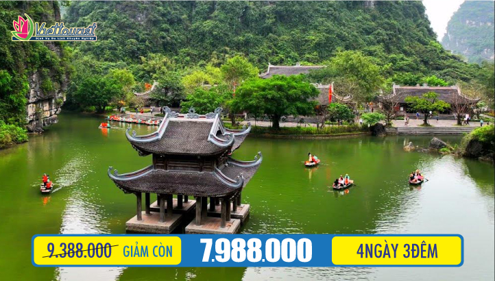 Tour du lịch Hà Nội - Sapa - Ninh Bình - Bái Đính - Tràng An 4N3Đ