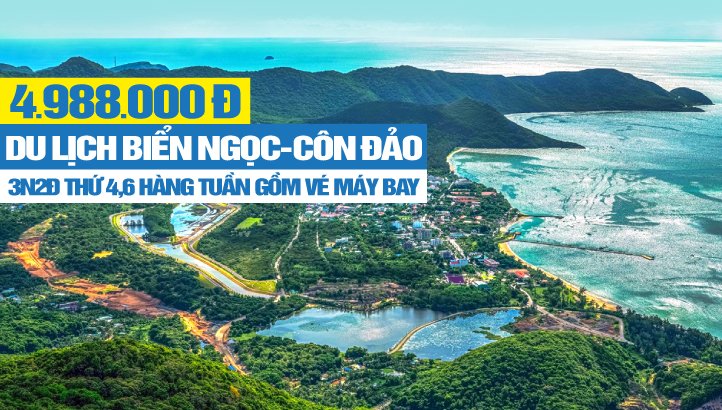 Tour du lịch Côn Đảo 3 ngày 2 đêm khởi hành từ Hà Nội