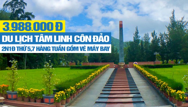 Tour du lịch Côn Đảo 2 ngày 1 đêm viếng mộ Cô Sáu khởi hành từ Hà Nội