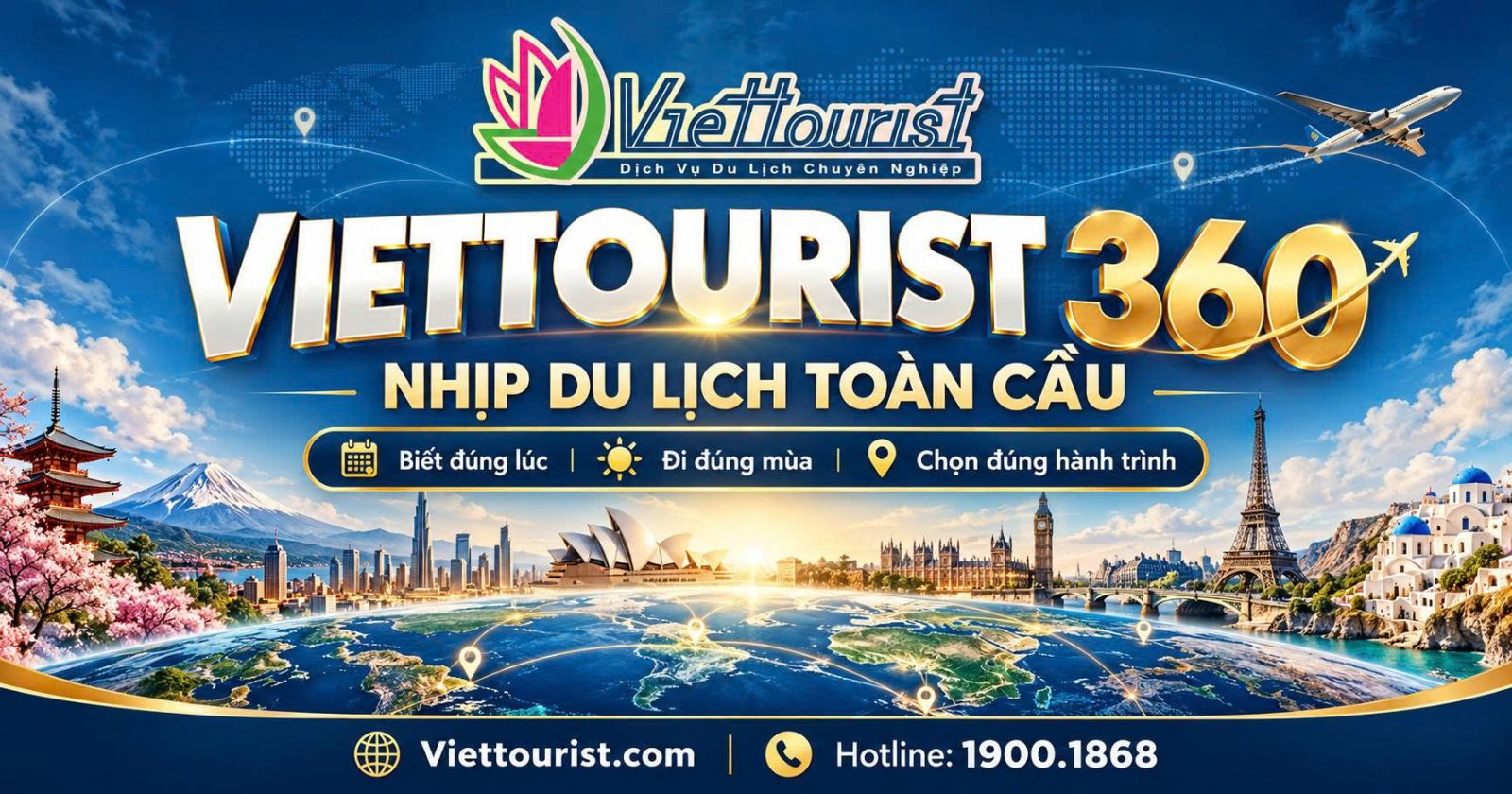 Viettourist 360 - Nhịp Du Lịch Toàn Cầu