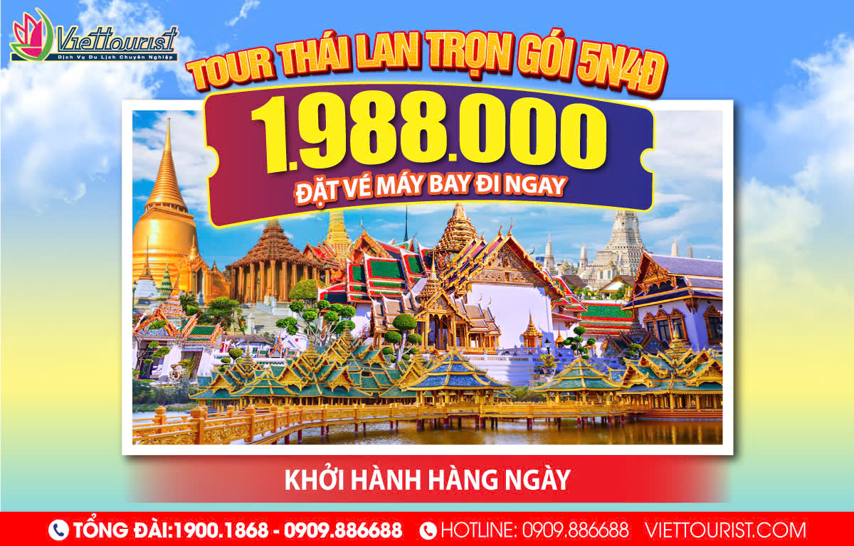 Chương trình kích cầu du lịch Thái Lan 5sao