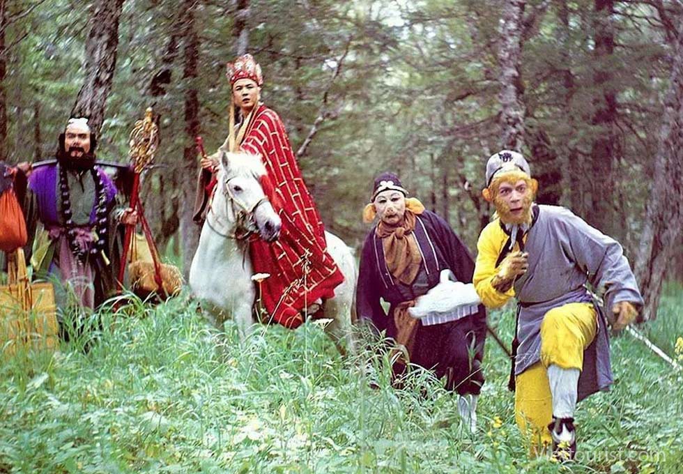 TÂY DU KÝ - NHỮNG CẢNH QUAY XUẤT HIỆN TRÊN PHIM