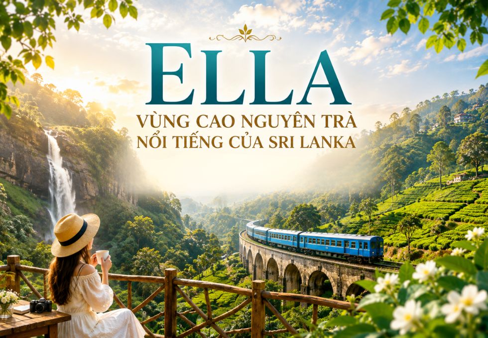 ELLA – VÙNG CAO NGUYÊN TRÀ NỔI TIẾNG CỦA SRI LANKA