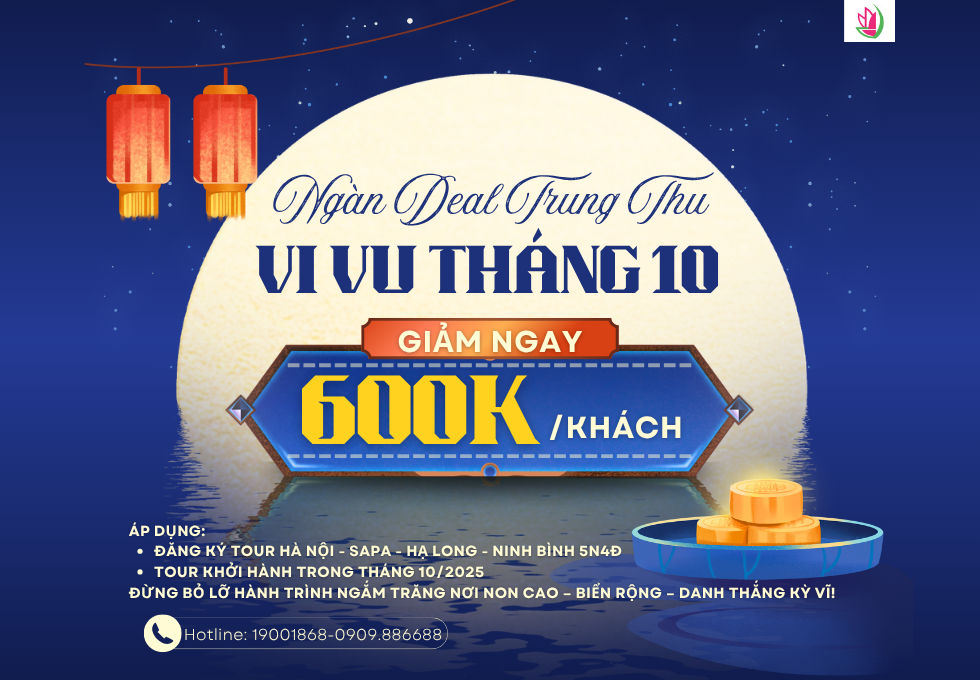DEAL TRĂNG RẰM – ƯU ĐÃI ĐẶC BIỆT THÁNG 10