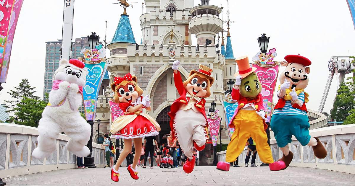 LOTTE WORLD – THẾ GIỚI CỔ TÍCH LỚN NHẤT THẾ GIỚI