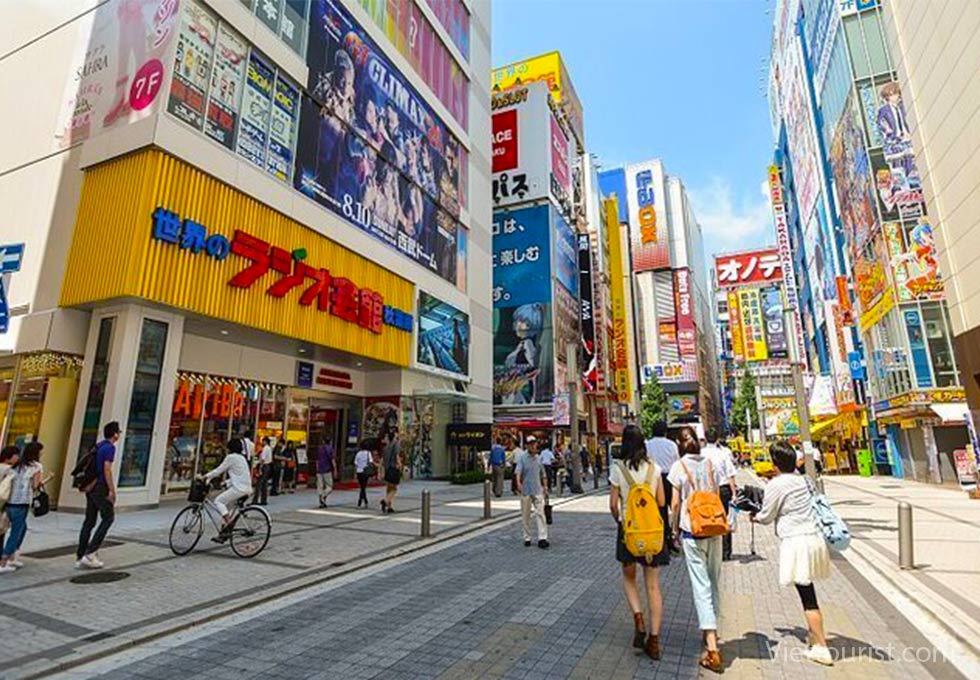Tham quan Akihabara Nhật Bản - Khu phố điện tử hàng đầu thế giới