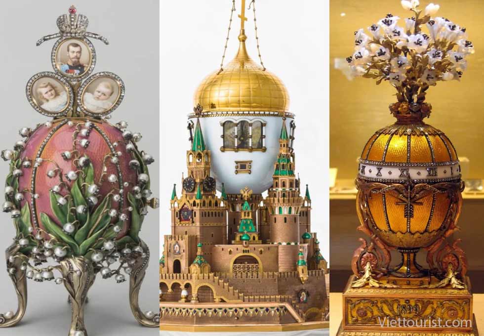 Trứng Fabergé – Kiệt tác nghệ thuật xa hoa của nước Nga Hoàng gia