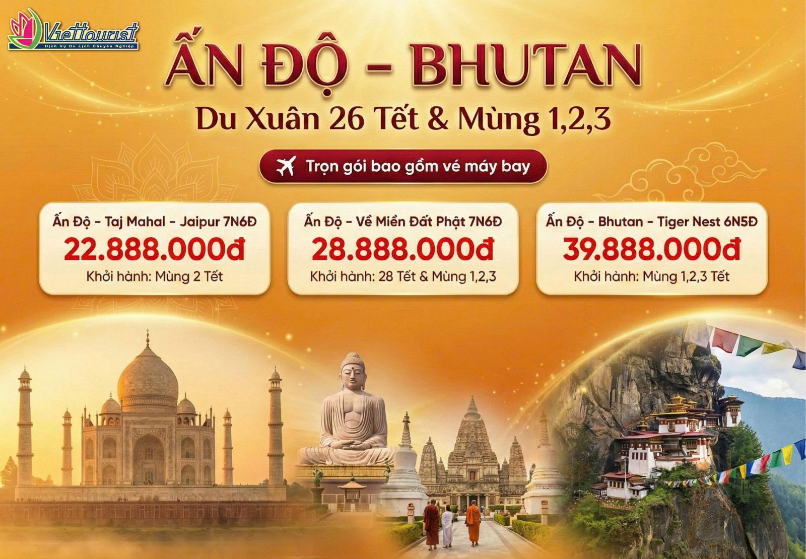 Tour Nam Á Tết 2026: Hành Trình Tâm Linh & Di Sản Cho Năm Mới An Lạc