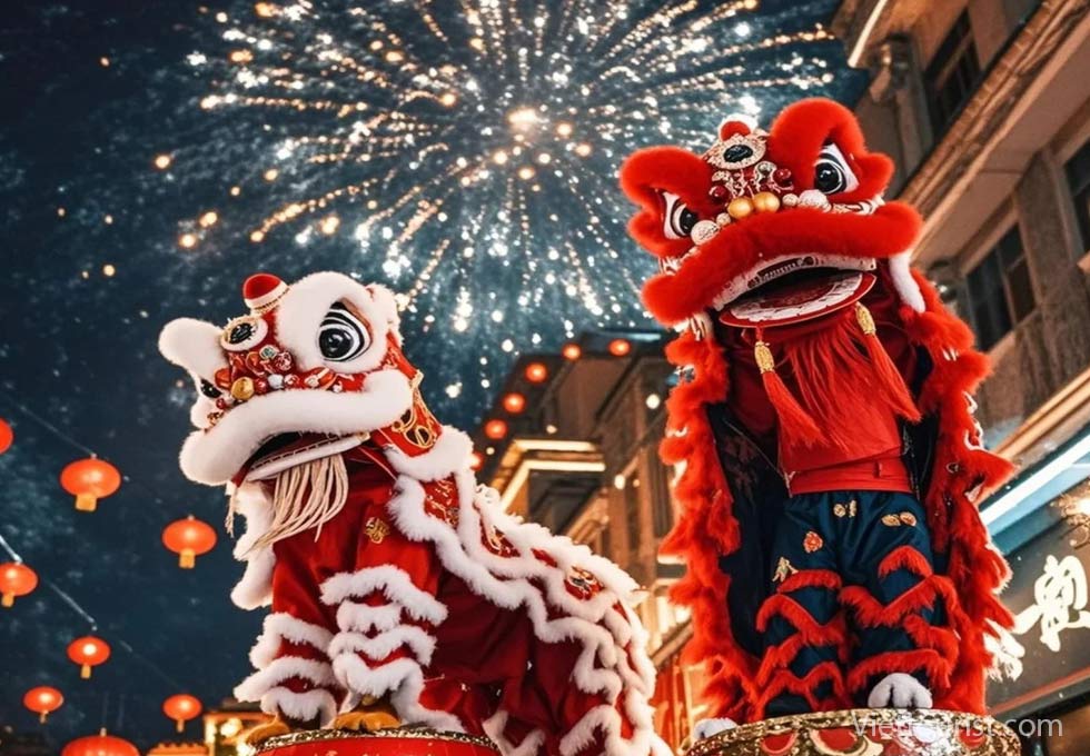 Múa Lân Múa Rồng Ngày Tết - Nguồn Gốc & Ý Nghĩa May Mắn