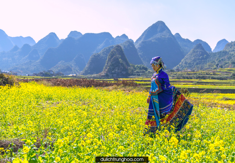 Du lịch Trung Quốc Qúy Châu ngắm nhìn cảnh sắc rực rở 